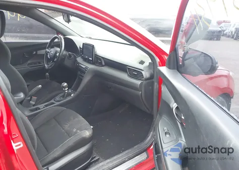 2020 Hyundai Veloster N z USA, uszkodzony, nr VIN KMHT36AH0LU003825